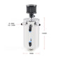 Universal 0.5L Aluminum Car Polishing Oil Catch Tank Can Reservoir Breather Air Filter oil catch can