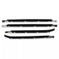 4Pcs Car Window Weatherstrip Black For Toyota 2000-2006 Toyota Tundra Car Weatherstrip Window Moulding Trim weatherstrip