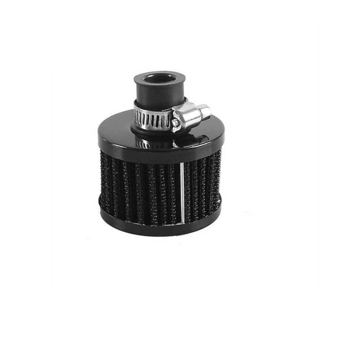 Black Aluminum Baffled 2 port Oil Catch Can Tank Reservoir Tank with Filter Breather For BMW Honda Chevrolet Dodge Nissan Toyota oil catch can
