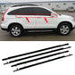 4Pcs Car Window Weatherstrip Black For Honda CRV 2007-2011 Car Weatherstrip Window Moulding Trim 72450-SWA-A01 72410-SWA-A01 72950-SWA-A01 72910-SWA-A01 weatherstrip