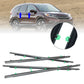 4Pcs Car Window Weatherstrip Black For Honda CRV 2012-2016  Car Weatherstrip Window Moulding Trim  72450-T0G-A01 72410-T0G-A01 72950-T0G-A01 72910-T0G-A01 weatherstrip