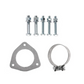 4" Stainless Steel Pickup DPF Pipe For 2011-2022 Ford 6.7L Diesel Installer Series Competition Pipe EGRKIT Shop