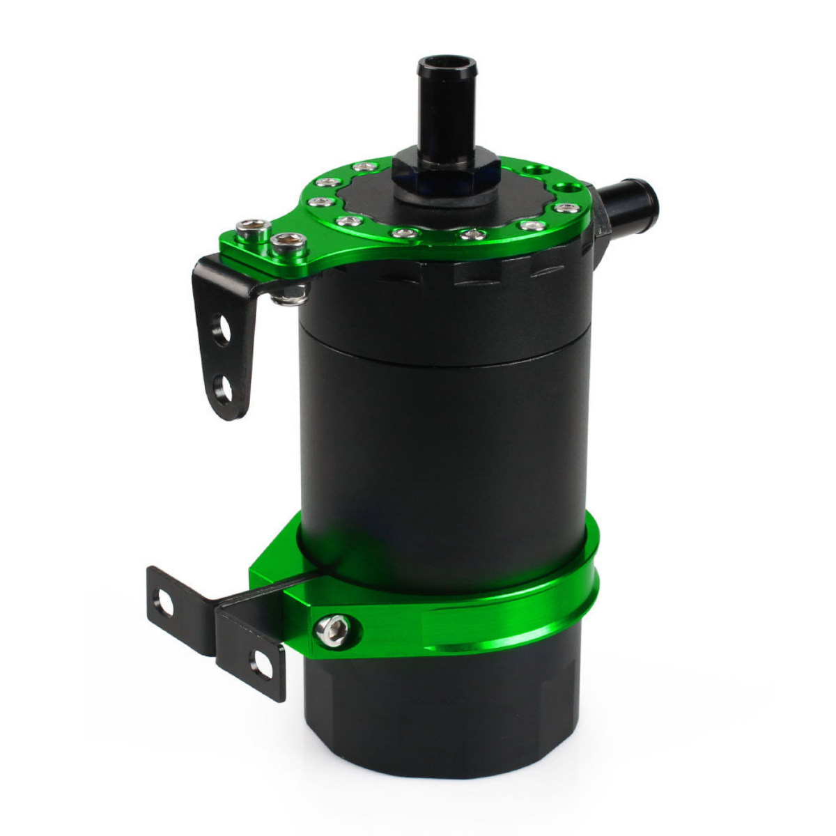 Aluminum Baffled Billet Oil Catch Tank Reservoir Kit Universal Oil Catch Can oil catch can