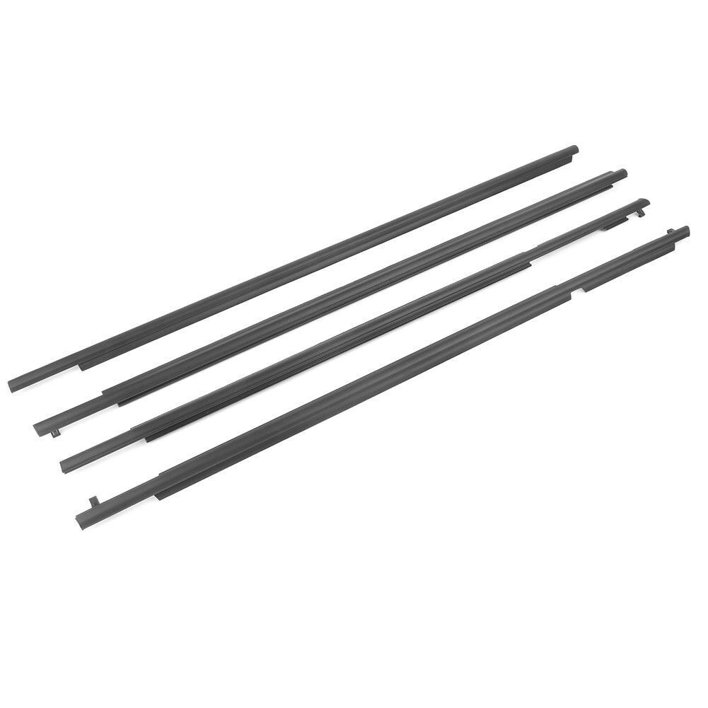 4Pcs Car Window Weatherstrip For Toyota Prado 2010-2018 Car Weatherstrip Window Moulding Trim 75711-60071 75712-60071 75721-60071 75722-60071 EGRKIT Shop