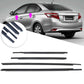 4Pcs Car Window Weatherstrip Black For Toyota Yaris Sedan 2007-2016 Car Weatherstrip Window Moulding Trim 68160-52150 68210-52150 68230-52130 68180-52130 weatherstrip