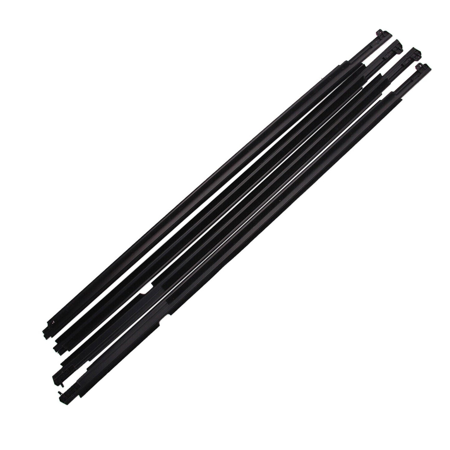 4Pcs Car Window Weatherstrip For Toyota Land Cruiser 2008-2016 LC200 Car Weatherstrip Window Moulding Trim 75710-60070 75720-60070 75730-60050 75740-60050 EGRKIT Shop