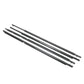 4Pcs Car Window Weatherstrip Black For Toyota Camry 2006-2011 Car Weatherstrip Window Moulding Trim 75720-06080 75730-06060 75740-06060 75710-06080 weatherstrip