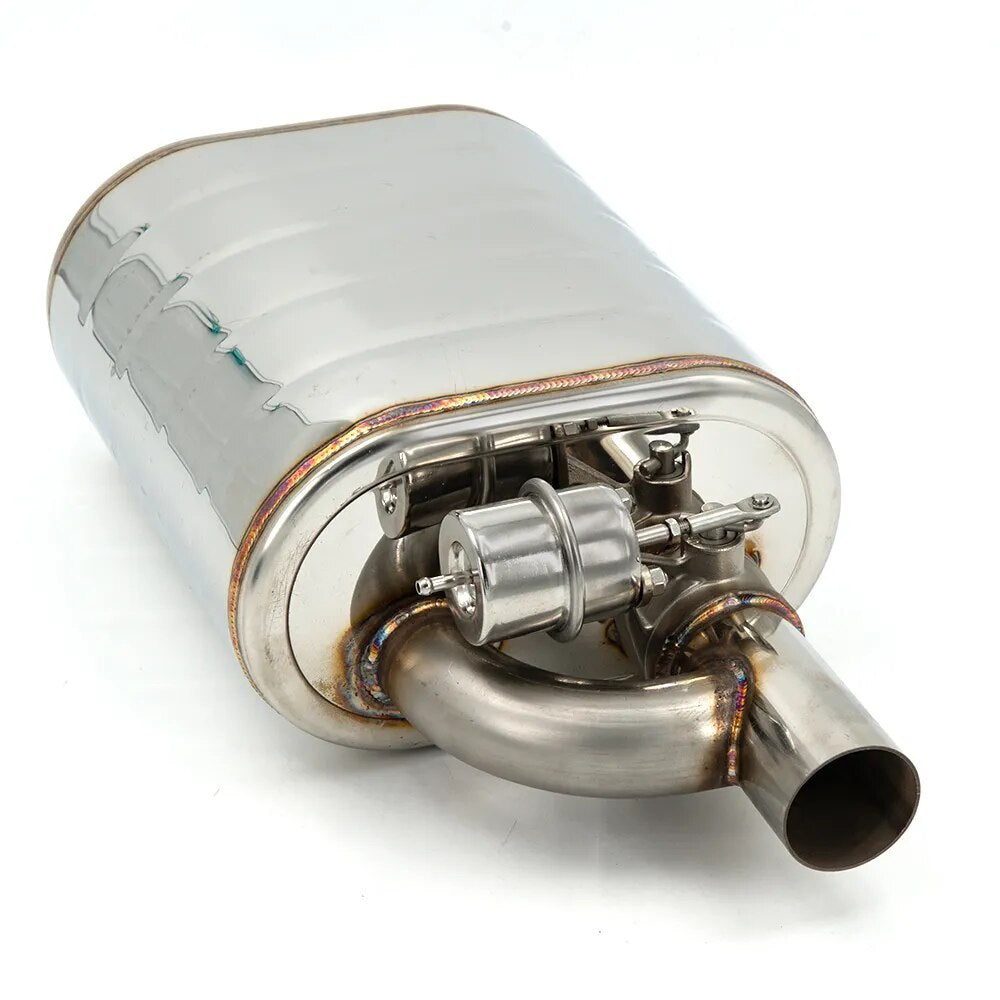 2" 2.5" 3'' Inch Exhaust Muffler With Dump Valve Stainless Steel Electric Exhaust Cutout Remote Control Set Or OBD Control EGRKit Shop