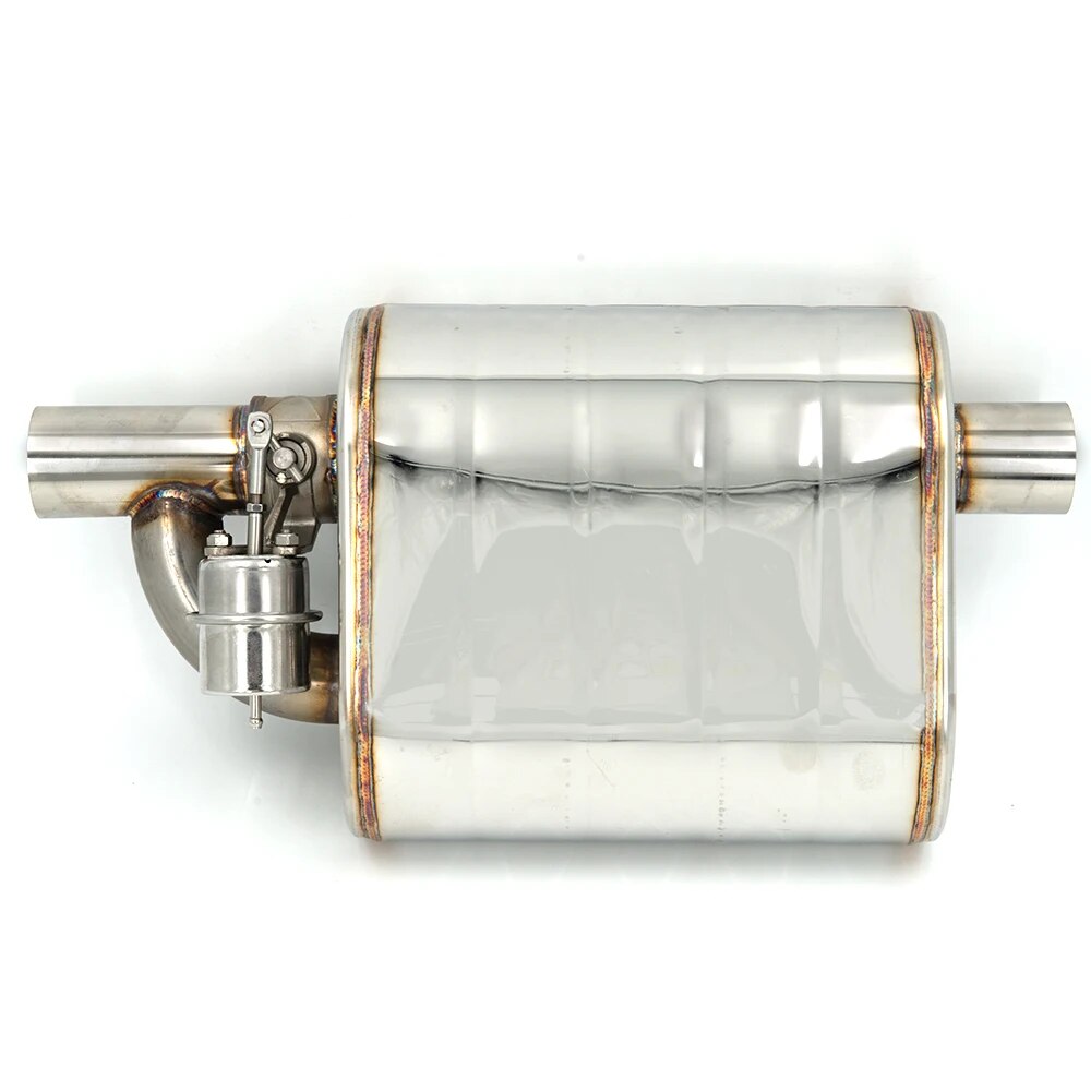 2" 2.5" 3'' Inch Exhaust Muffler With Dump Valve Stainless Steel Electric Exhaust Cutout Remote Control Set Or OBD Control