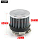 25mm Universal Mini Car Air Filter Motorcycle Cold Air Intake High Flow Crankcase Vent Cover Mini Filter Mushroom Head Auto Part EGRKit Shop
