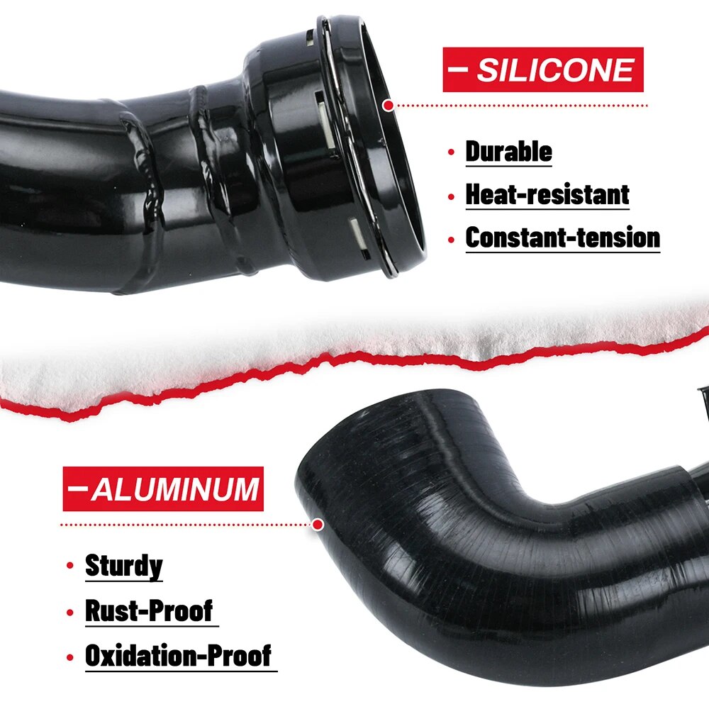 Cold Side Intercooler Pipe Kit 667-300 For 2011-2016 Ford F-250 F-350 F-450 F-550 Super Duty BC3Z6F073A BC3Z6F073B EGRKit Shop