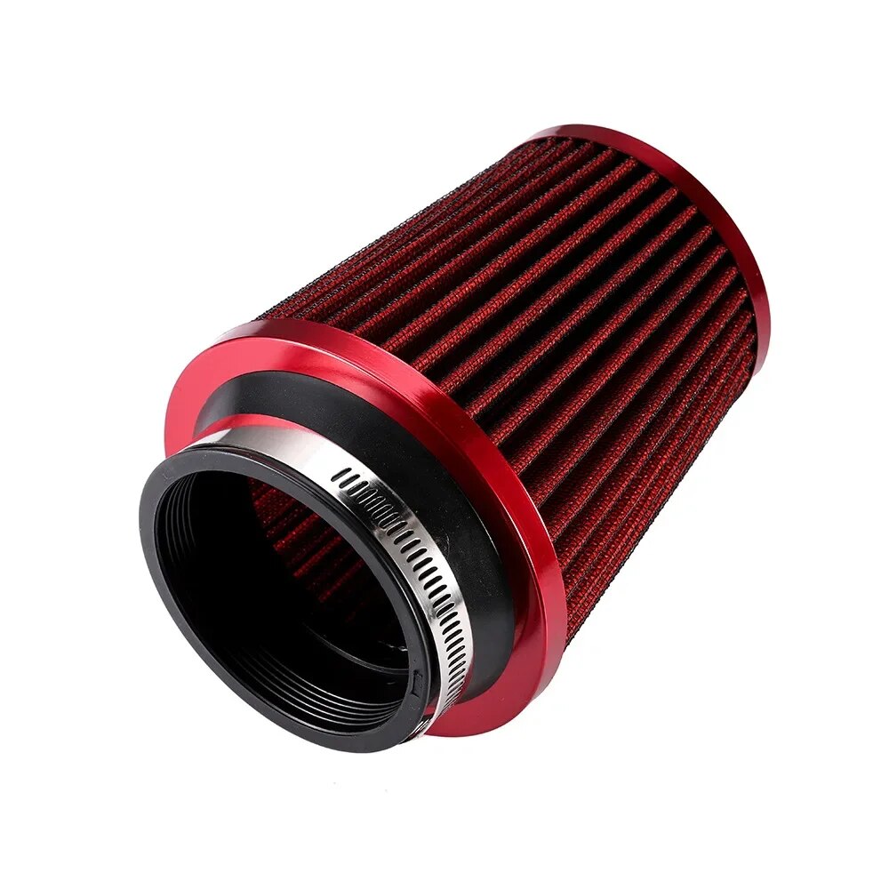 thumbnail image 2 of Universal Cold Air Intake Pipe Kit, 3 Inch 76mm Car Universal Aluminum Air Intake Induction Pipe Filter Hose Tube Kit(red), Air Intake - Canada 2 of 11