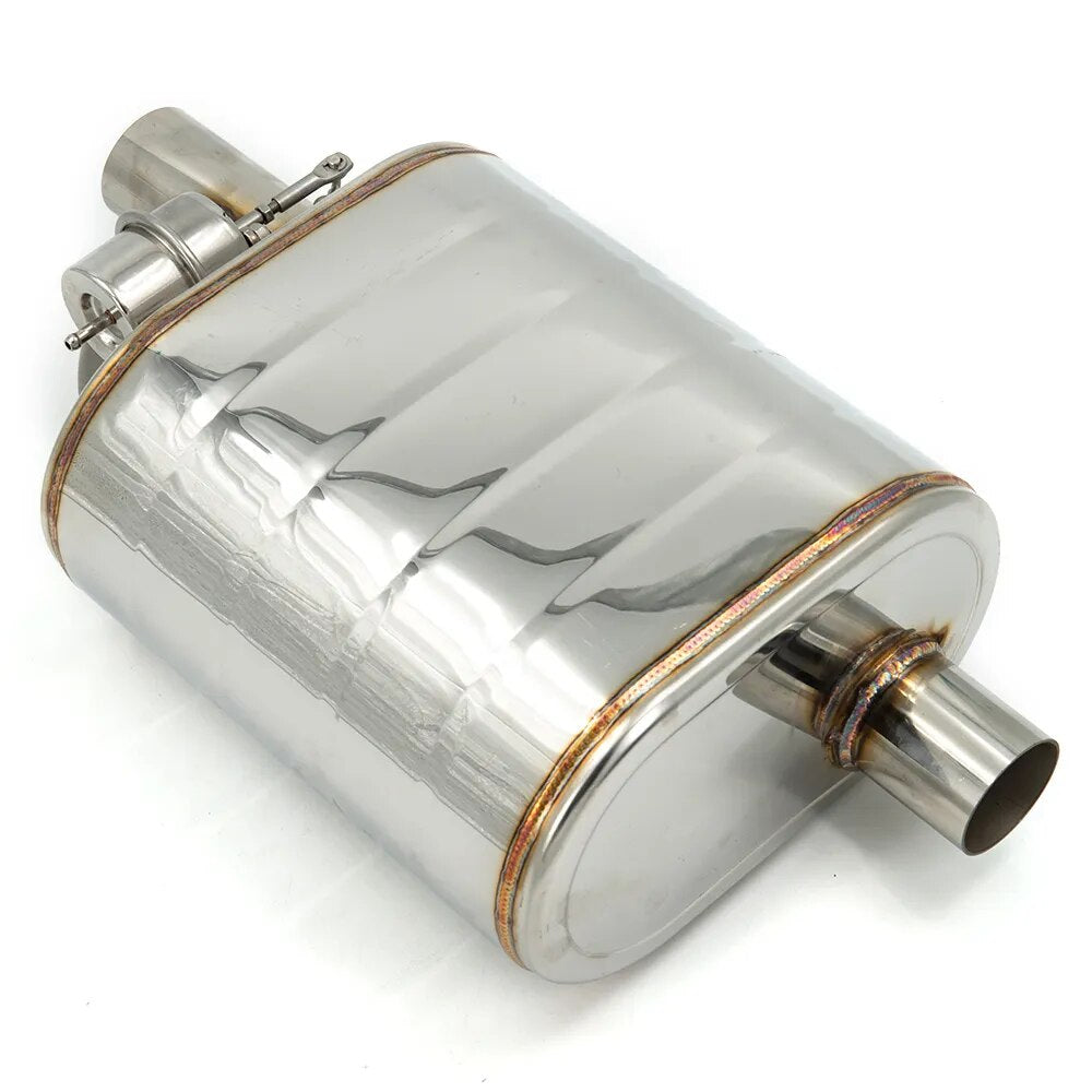 2" 2.5" 3'' Inch Exhaust Muffler With Dump Valve Stainless Steel Electric Exhaust Cutout Remote Control Set Or OBD Control EGRKit Shop