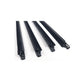 4Pcs Car Window Weatherstrip Black For Toyota Fortuner 2006-2011 Car Weatherstrip Window Moulding Trim weatherstrip