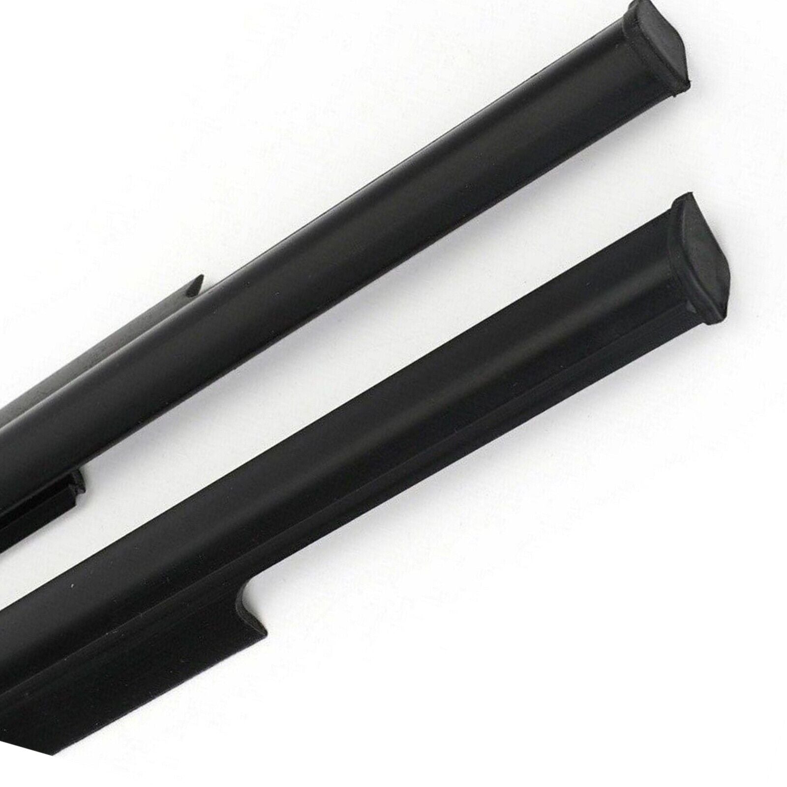 4Pcs Car Window Weatherstrip Black For Toyota Fortuner 2006-2011 Car Weatherstrip Window Moulding Trim weatherstrip