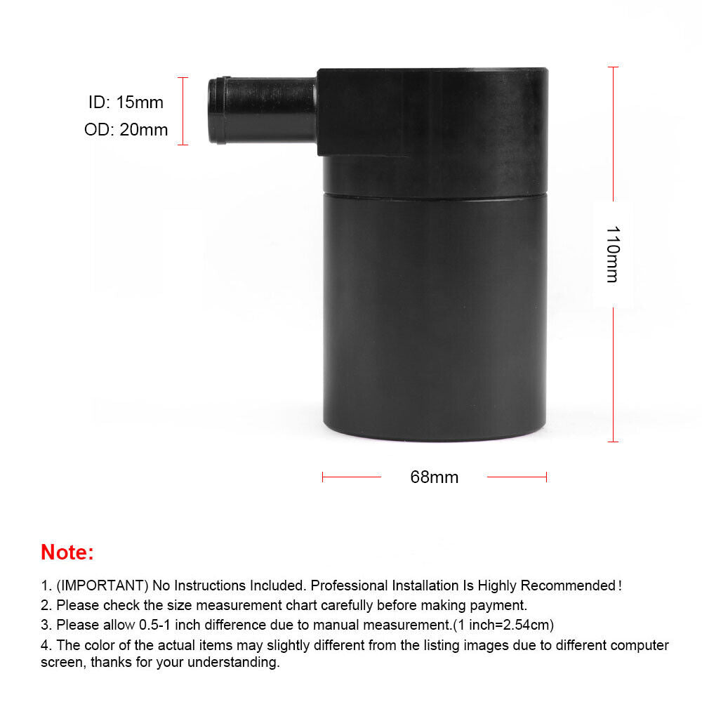 N54 Oil Catch Can passend für BMW 335i 135i E90 E91 E92 E93 E81 E82 E8 N54 Oil Catch Can passend für BMW 335i 135i E90 E91 E92 E93 E81 E82 E8
