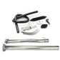 4 inch Pipe Muffler EGR Delete Repair Kit Set for Ford F250 F350 6.7 Powerstroke 2011 - 2017 Egr Kit