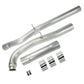 6.6L Duramax Diesel Exhaust Muffler Pipe Tube Fits 2011 2012 2013 2014 2015 Chevrolet Silverado GMC Sierra 2500HD 3500HD Egr Kit