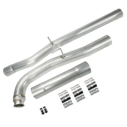 6.6L Duramax Diesel Exhaust Muffler Pipe Tube Fits 2011 2012 2013 2014 2015 Chevrolet Silverado GMC Sierra 2500HD 3500HD Egr Kit