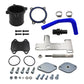 6.7L Cummins Diesel EGR Delete Valve Cooler Kit & BLACK EGR Throttle Valve Delete Kit For 2010 2011 2012 Dodge Ram 2500 3500 Egr Kit