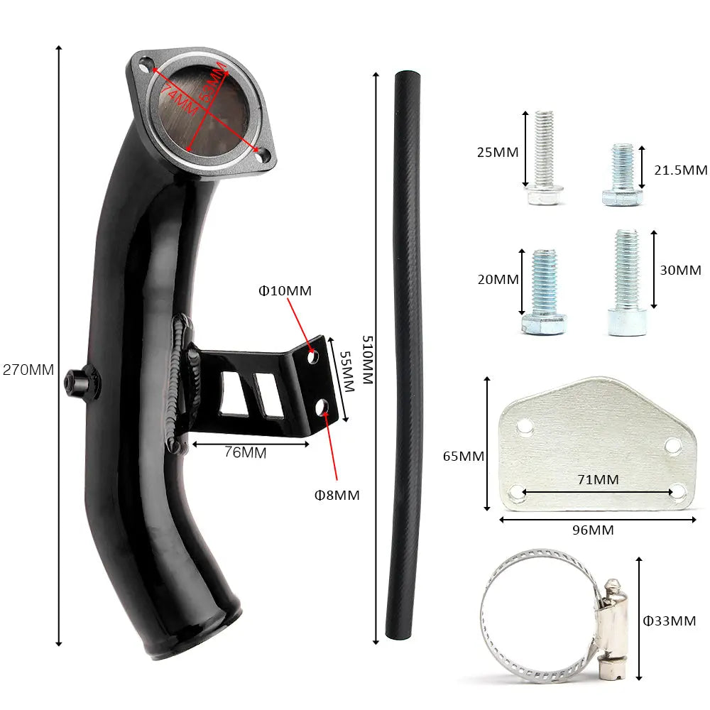 EGR Delete Kit | 6.6 Duramax Diesel High Flow Intake for GM 05 LLY Engine Egr Kit