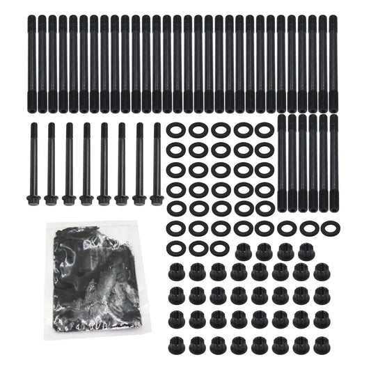 Head Stud Kit For 2001 2002 2003 2004 2005 2006 2007 2008 2009 2010 2011 2012 2013 2014 2015 2016 6.6L Duramax LB7 LLY LBZ LMM LML Chevy GMC Egr Kit