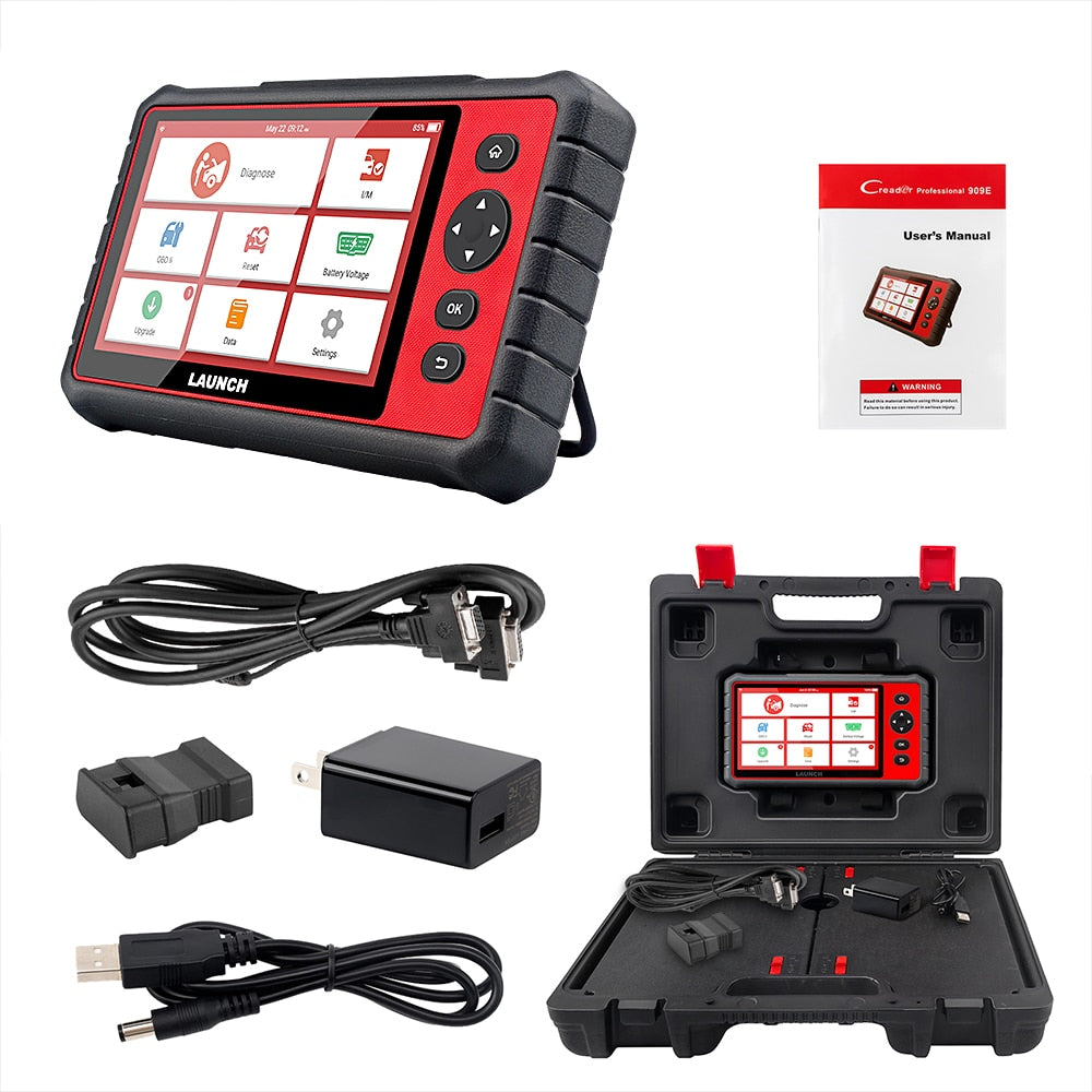 LAUNCH X431 CRP919E CRP909E Car Diagnostic Tools Full System ECU Coding Active Test CAN FD DIOP 31+ Reset Auto OBD2 OBD Scanner EGRKIT Shop